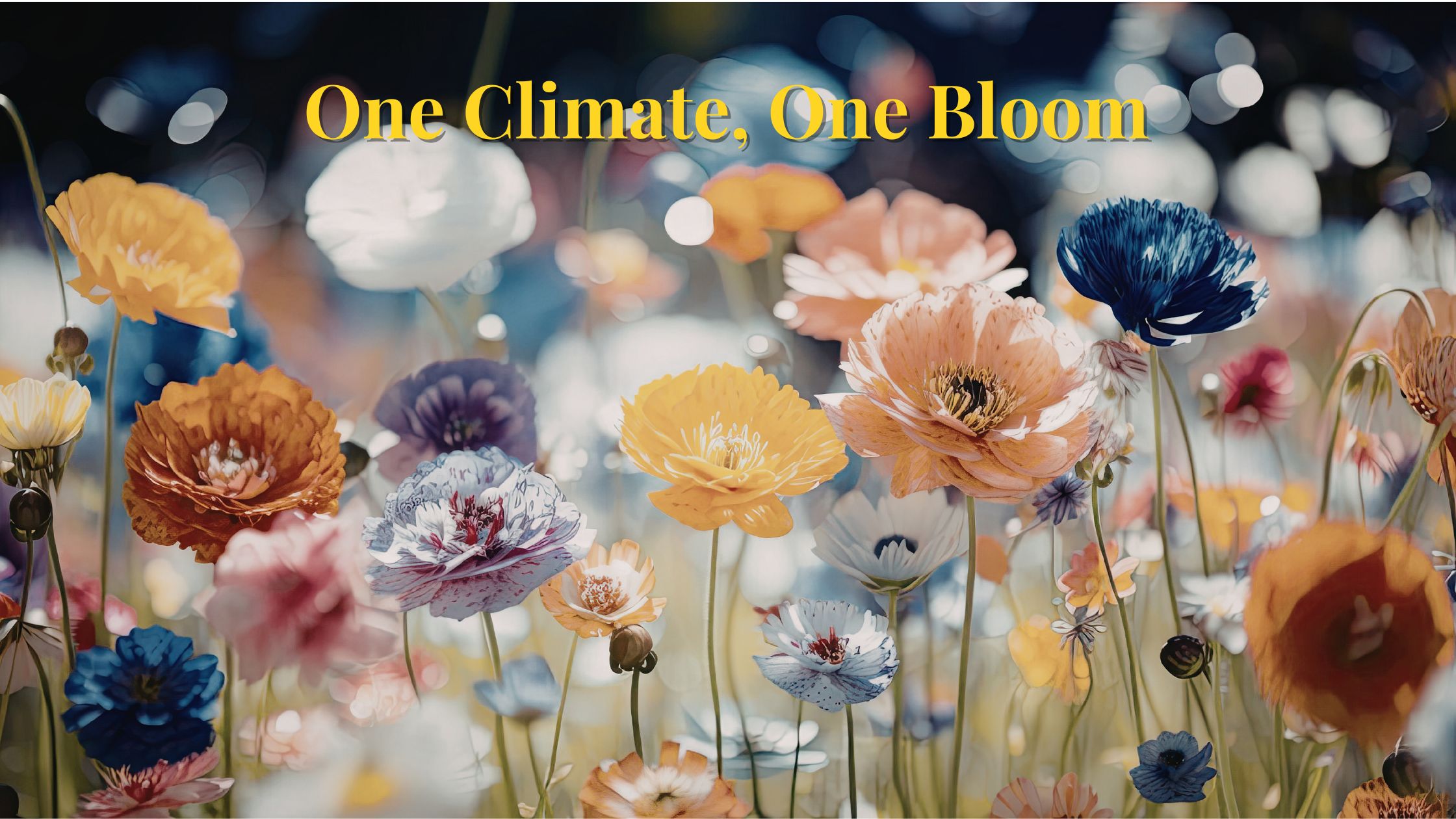 One Climate, One Bloom: National Photography Competition for Kids